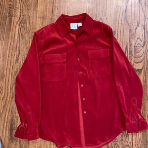 Liz Claiborne Red A-Line Skirt